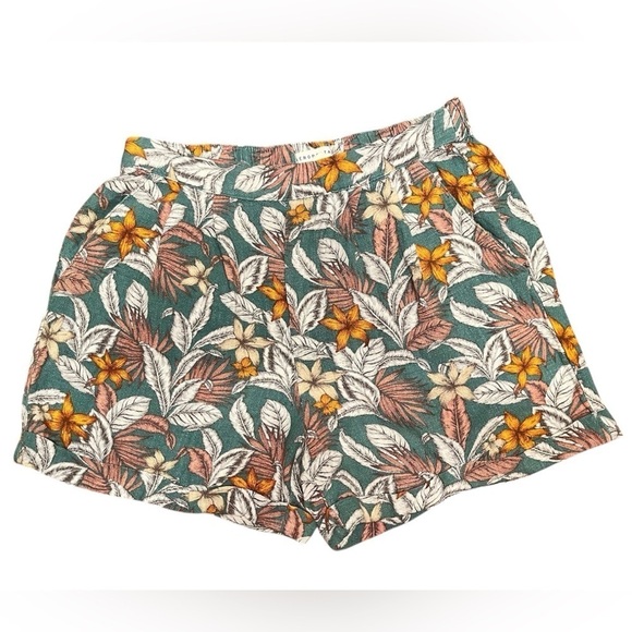 Aeropostale Pants - Aeropostale Floral Print Linen Blend Shorts Size S